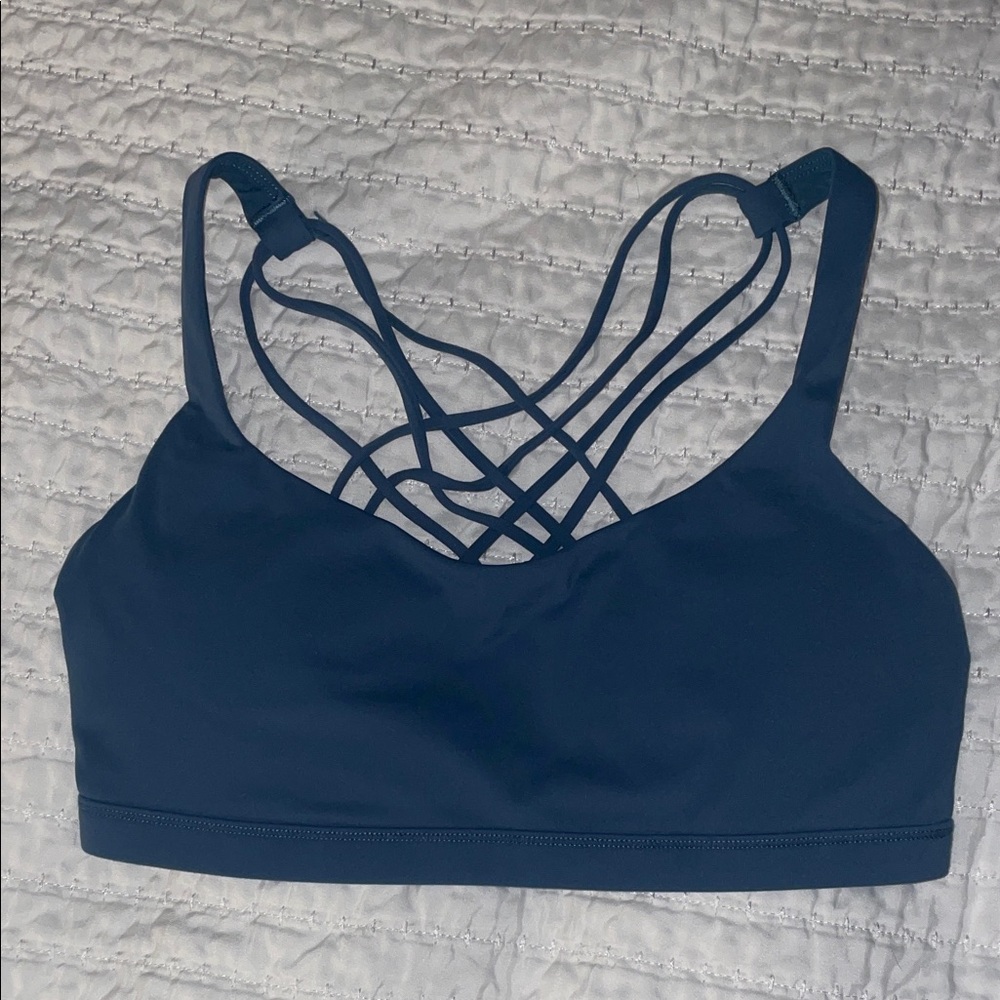 FINAL SALE❤️ Amazon dark teal sports bra